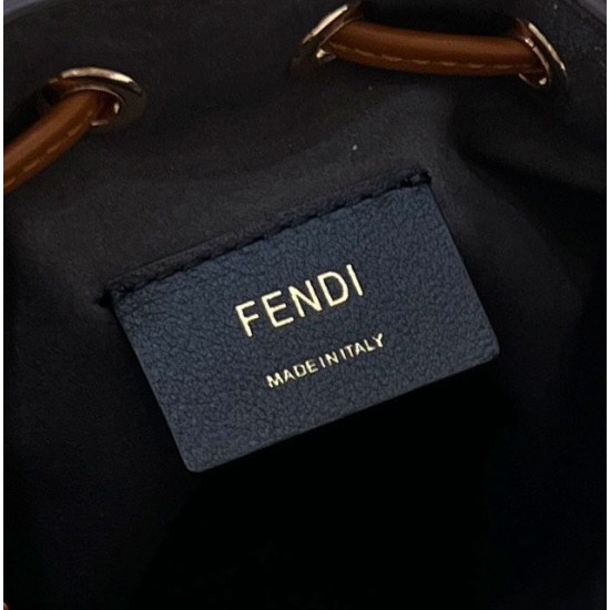 Replica Fendi Mon Tresor secchiello Mini Borsa Fendi Marrone