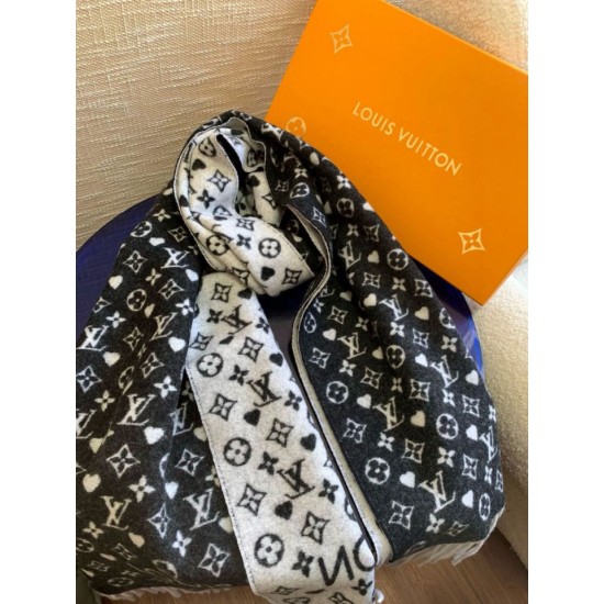 Replica Louis Vuitton Gioco Sulla Sciarpa MP2907 Beige