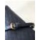 Replica Pouch YSL Saint Laurent Gaby con cerniera trapuntato nero Replica Pouch YSL Saint Laurent Gaby con cerniera trapuntato nero