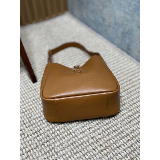 Replica Borse YSL Saint Laurent Le 5 A 7 Supple Small Hobo Marrone Replica Borse YSL Saint Laurent Le 5 A 7 Supple Small Hobo Marrone