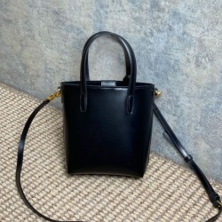 Replica Borsa tote YSL Saint Laurent mini Toy Shopping Nera