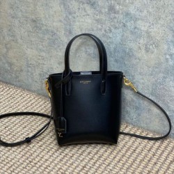 Replica Borsa tote YSL Saint Laurent mini Toy Shopping Nera