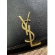 Replica Borsa a tracolla mezzaluna YSL Saint Laurent Mini Voltaire Nera