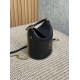 Replica Borsa a secchiello YSL Saint Laurent Gaby con patta superiore nera Replica Borsa a secchiello YSL Saint Laurent Gaby con patta superiore nera
