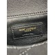 Replica Borsa a secchiello YSL Saint Laurent Gaby con patta superiore nera Replica Borsa a secchiello YSL Saint Laurent Gaby con patta superiore nera