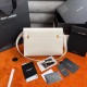 Replica Borsa YSL Saint Laurent Manhattan Baguette Bianca