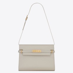 Replica Borsa YSL Saint Laurent Manhattan Baguette Bianca