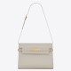 Replica Borsa YSL Saint Laurent Manhattan Baguette Bianca