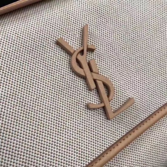 Replica Borsa Niki media YSL Saint Laurent in tela di cotone