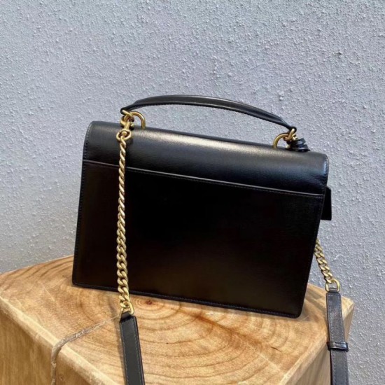 Replica Borsa YSL Saint Laurent nuova media Sunset Nero Replica Borsa YSL Saint Laurent nuova media Sunset Nero