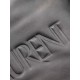 Replica Borsa tote imbottita larga YSL Saint Laurent in nappa nera