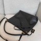 Replica Borsa YSL Saint Laurent Tag Hobo Pelle di vitello nera
