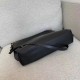 Replica Borsa YSL Saint Laurent Tag Hobo Pelle di vitello nera