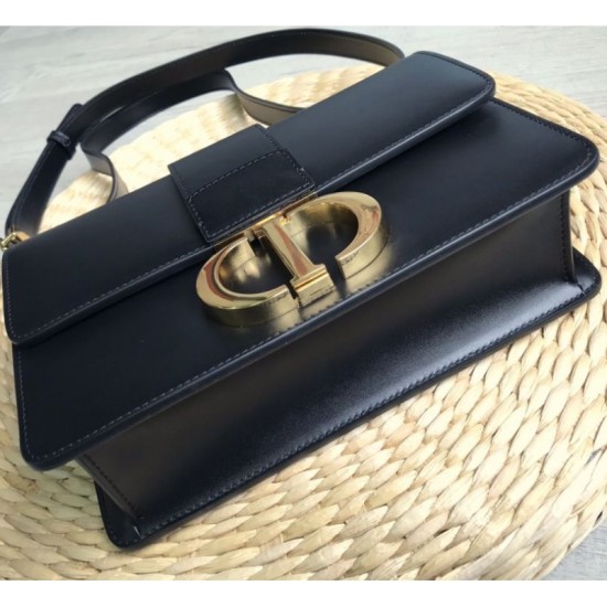 Replica Christian Dior 30 Montaigne Flap Borsa Nero