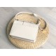 Replica Christian Dior 30 Montaigne Flap Borsa Bianco