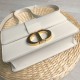 Replica Christian Dior 30 Montaigne Flap Borsa Bianco