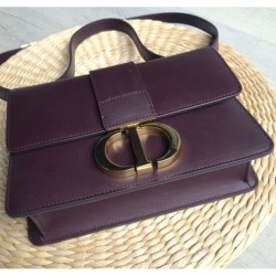 Replica Christian Dior 30 Montaigne Flap Borsa Malva