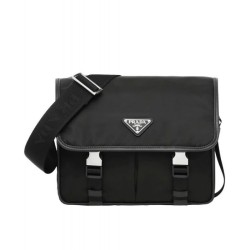 Replica Borsa a tracolla Prada in nylon 2VD769 nera