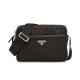 Replica Borsa a tracolla Prada in nylon 2VH048 nera