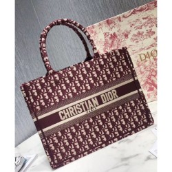 Replica Borsa tote piccola Christian Dior rossa