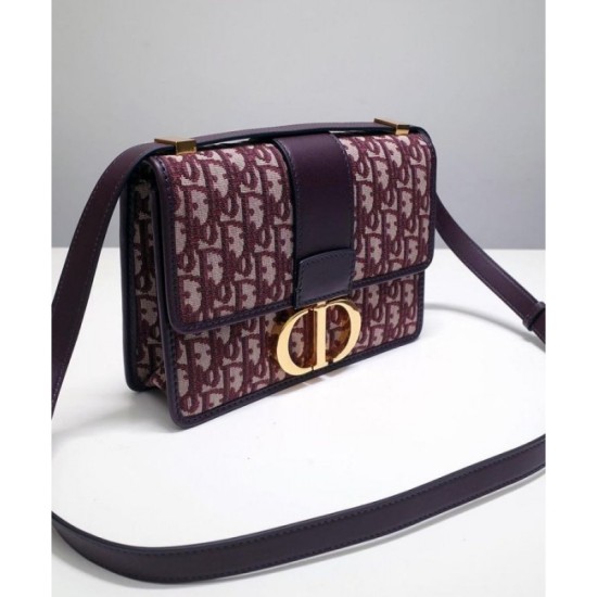 Replica Christian Dior 30 Montaigne Flap Borsa Rosso