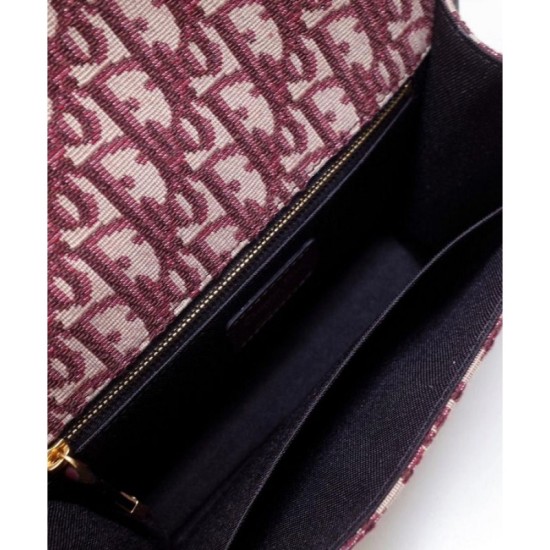 Replica Christian Dior 30 Montaigne Flap Borsa Rosso