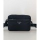 Replica Borsa a tracolla Prada in nylon 2VH048 nera