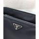 Replica Borsa a tracolla Prada in nylon 2VH048 nera