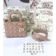 Replica Christian Dior Piccola My ABCDior Tote Borse M0538 Albicocca Replica Christian Dior Piccola My ABCDior Tote Borse M0538 Albicocca