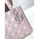 Replica Borsa Christian Dior Lady Dior Ultra-Matte Pink