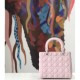 Replica Borsa Christian Dior Lady Dior Ultra-Matte Pink