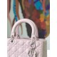 Replica Borsa Christian Dior Lady Dior Ultra-Matte Pink