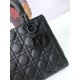Replica Borsa Christian Dior Lady Dior Ultra-Matte Nero
