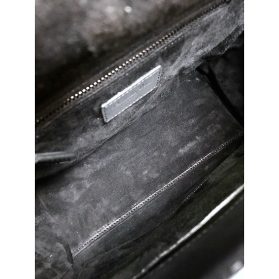 Replica Borsa Christian Dior Lady Dior Ultra-Matte Nero