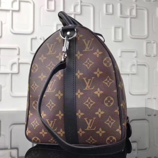 Replica Keepall Bandoulière 45 Monogram Macassar M56711