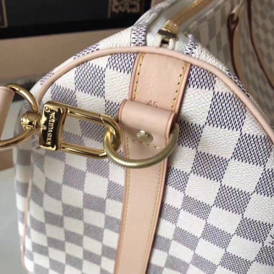 Replica Keepall Bandoulière 45 Damier Azur N48223