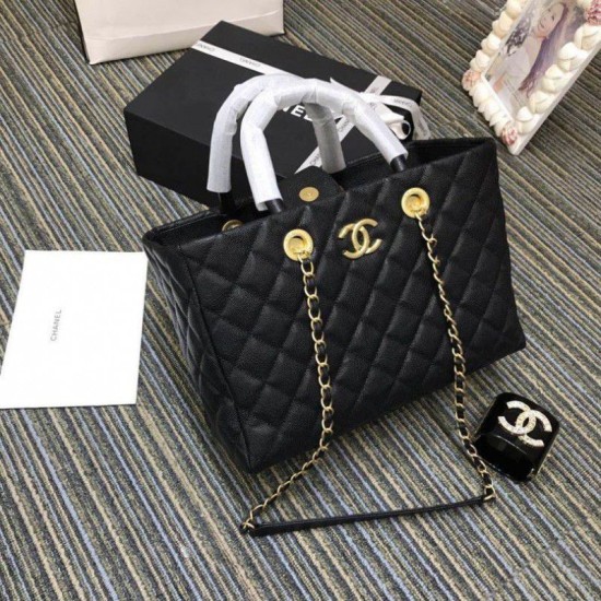 Replica Grande Shopping Borse A57974 Nero