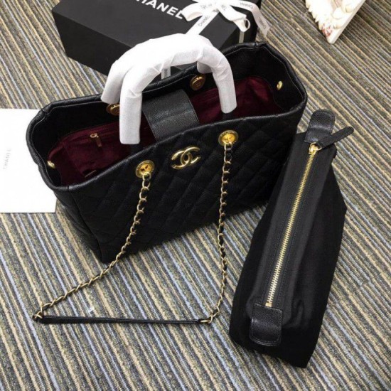 Replica Grande Shopping Borse A57974 Nero