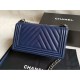 Replica Boy Classic Chevron Flap Borse A67086 Blu