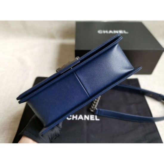 Replica Boy Classic Chevron Flap Borse A67086 Blu