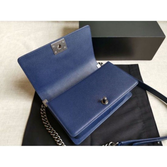 Replica Boy Classic Chevron Flap Borse A67086 Blu