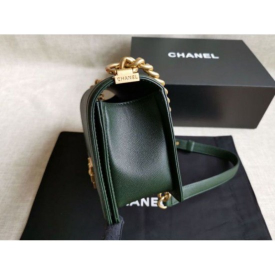 Replica Boy Classica Chevron Flap Borse A67086 Verde