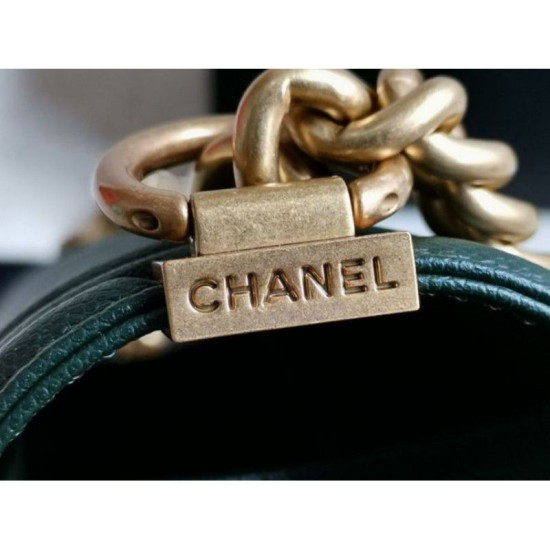 Replica Boy Classica Chevron Flap Borse A67086 Verde