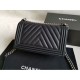 Replica Boy Classica Chevron Flap Borse A67086 Nero