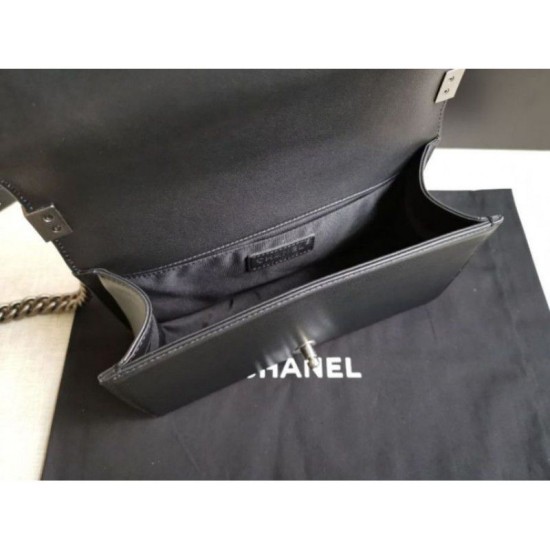 Replica Boy Classica Chevron Flap Borse A67086 Nero