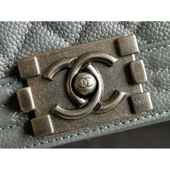 Replica Boy Classic Flap Borse A67086 Grigio