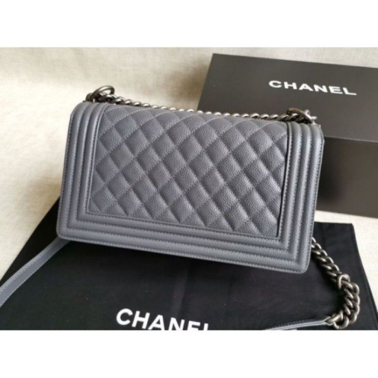 Replica Boy Classic Flap Borse A67086 Grigio