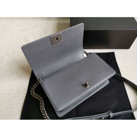 Replica Boy Classic Flap Borse A67086 Grigio