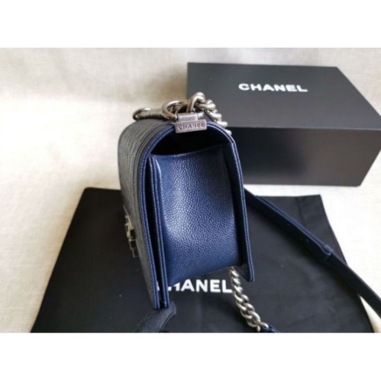 Replica Boy Classica Flap Borse A67086 Blu
