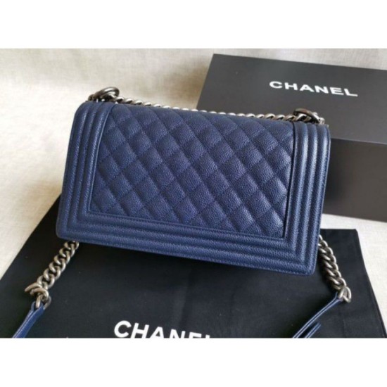 Replica Boy Classica Flap Borse A67086 Blu